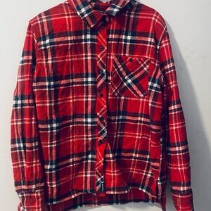 Eddie Bauer flannel ladies